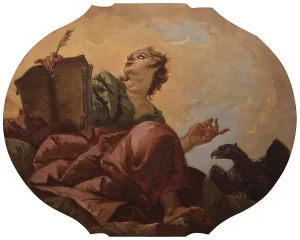 Character Prints: John the Evangelist, by Giustino Menescardi