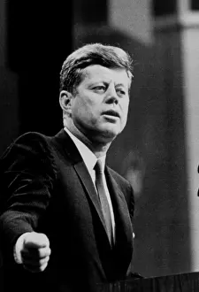 Bio 0716 Prints: JOHN F. KENNEDY, 09/12/63.. Courtesy: CSU Archives / Everett Collection