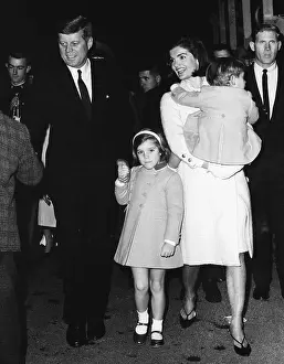 Baby Prints: John F. Kennedy, Caroline Kennedy