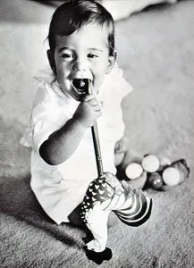 Baby Prints: JOHN F. KENNEDY Jr. at age one, c. 1961. Courtesy: CSU Archives / Everett Collection