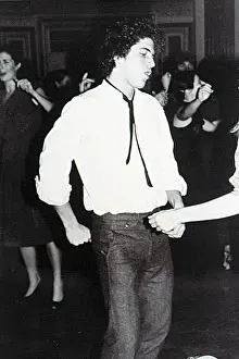 John F Jr Prints: JOHN F. KENNEDY Jr. dancing with Sally Munroe at The Rites of Spring