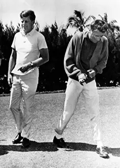 Politician Prints: John F. Kennedy, Peter Lawford
