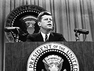 Speaking Prints: John F. Kennedy, urges Congress to pass stronger legislation to prevent the distribution of Thalidomide