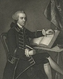 1760s Prints: John Hancock, one of the wealthiest merchants in the Thirteen Colonies