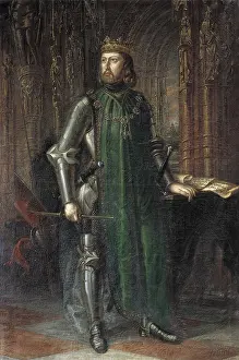 Regal Prints: JOHN I of Castilia (1358-1390). Oil on canvas. AISA/Everett Collection**US SALES ONLY**