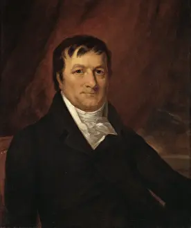Visual Art Prints: JOHN JACOB ASTOR, 1825, by John Wesley Jarvis