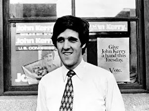 Candidate Prints: John Kerry Candidate for Congress, 1972. Courtesy: CSU Archives / Everett Collection