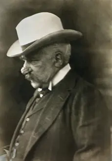 Wall Street Prints: John Pierpont Morgan in candid news photo