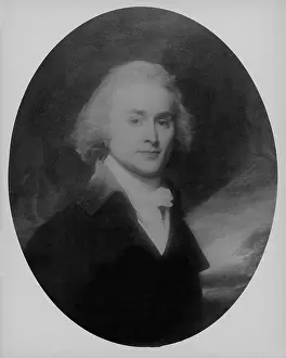 John Singleton Prints: John Quincy Adams (1767-1848) in 1796 in a portrait by John Singleton Copley