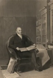 Offices Prints: John Quincy Adams (1767-1848), President of the United States from 1825-1829