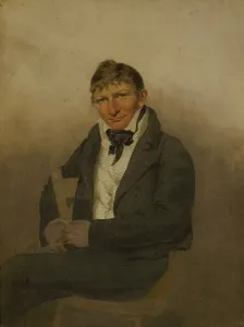Self Portraits Prints: John Rubens Smith (1775-1849), American watercolor painter of Washington D