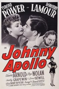 Arnold Prints: JOHNNY APOLLO, from left: Dorothy Lamour