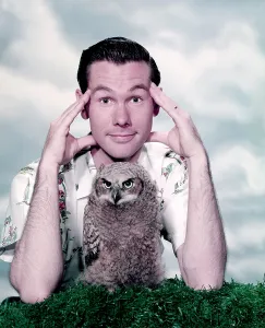 Posing Prints: Johnny Carson, host of THE JOHNNY CARSON SHOW, 1955