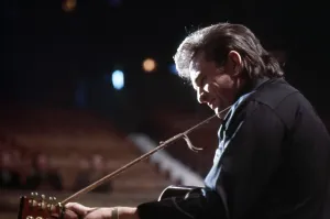 1970s Prints: THE JOHNNY CASH SHOW, Johnny Cash onstage