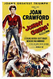 Crawford Prints: JOHNNY GUITAR, U.S. poster, Joan Crawford, Sterling Hayden, 1954