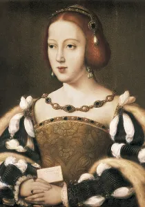 Habsburg Prints: Joos Van Cleve (1485-1541). Eleanor of Austria