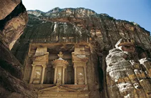 Near East Prints: JORDAN. MAAN. Petra. Treasury or Khazneh Al-Faraun (1st c)