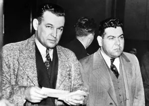 Prosecutions Prints: Joseph Accurso (right) of Cleveland in court in Brooklyn