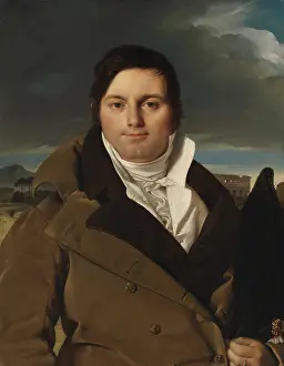 Ingres Prints: JOSEPH-ANTOINE MOLTEDO, by Jean Auguste Dominique Ingres