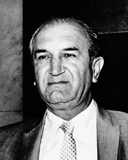 Kidnapping Prints: Joseph Bonanno arriving at Federal Court in New York on May 17, 1966