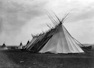 Curtis Prints: Joseph Dead Feast Lodge- Nez Perc. Edward S. Curtis photo, ca. 1905