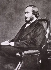 Physicians Prints: Joseph Lister, (1827-1912), British surgeon and medical scientist who was the founder of antiseptic surgery