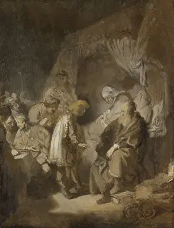 Jacob Prints: Joseph Telling his Dreams to his Parents and Brothers