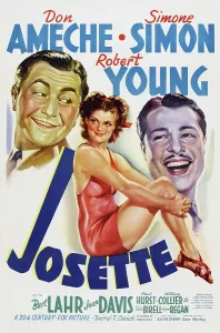 4hp Ec Prints: JOSETTE, US poster art, from left: Robert Young