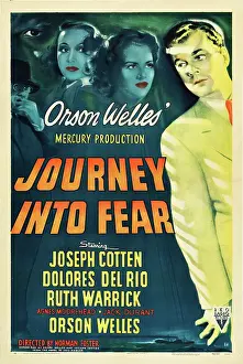 Orson Prints: JOURNEY INTO FEAR, Joseph Cotten, Dolores del Rio, Ruth Warrick, Orson Welles, 1943