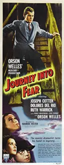Del Rio Prints: JOURNEY INTO FEAR, top: Joseph Cotten