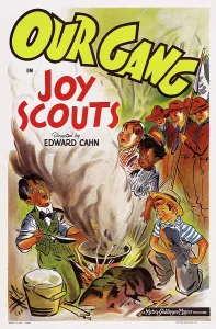 Bucket Prints: JOY SCOUTS, l-r: Carl Alfalfa Switzer