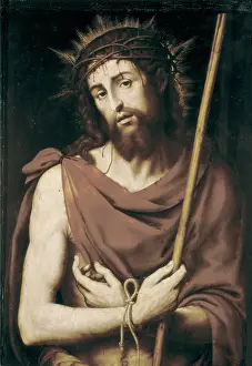 Juanes Prints: JUANES, Juan de (1523-1579). Ecce Homo