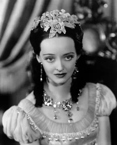 Flowers In Hair Prints: JUAREZ, Bette Davis, 1939