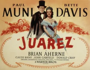Muni Prints: JUAREZ, Paul Muni, Bette Davis, 1939