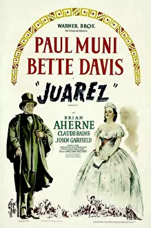 Top Hat Prints: JUAREZ, Paul Muni, Bette Davis, 1939