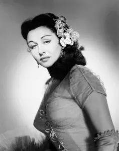 Flowers In Hair Prints: JUBILEE TRAIL, Vera Ralston, (aka Vera Hruba Ralston), 1954