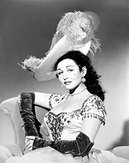 Jsx 55 Prints: JUBILEE TRAIL, Vera Ralston, (aka Vera Hruba Ralston), 1954