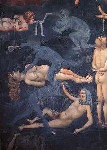 Suffering Prints: The Last Judgement, by Giotto, 1303 - 1305 about