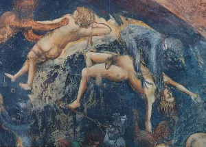 Punishment Prints: The Last Judgement, by Giotto, 1303 - 1305 about