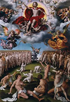 New Testament Prints: THE LAST JUDGMENT, by Joos van Cleve