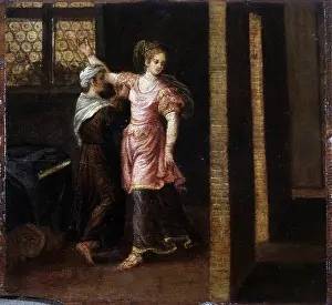 Sleeve Prints: Judith Gets Ready to Meet Holofernes