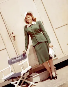 Judy Garland on the MGM lot, ca. mid 1940s