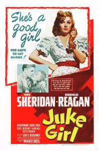 Floozy Prints: JUKE GIRL, from left: Ronald Reagan, Ann Sheridan; center: Ann Sheridan, 1942