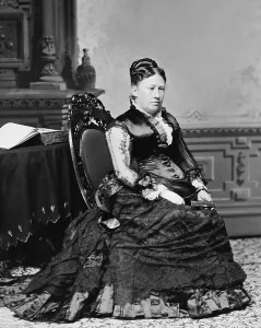 Mathew Prints: Julia Dent Grant wife of Ulysses S