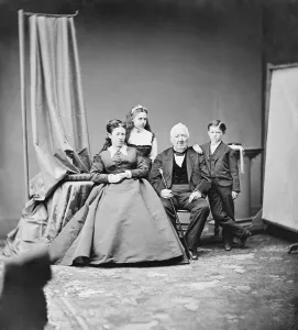 Loose Prints: Julia Dent Grant, with her two youngest children