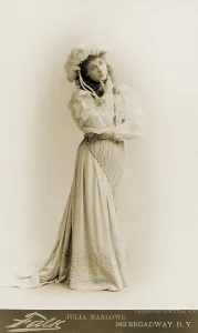 Julia Prints: Julia Marlowe (1866-1950), English born American actress
