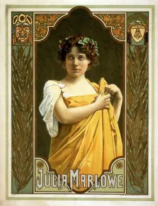 Julia Prints: Julia Marlowe (1866-1950), English born American actress