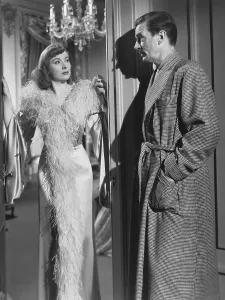 Feathered Dress Prints: JULIA MISBEHAVES, from left: Greer Garson, Walter Pidgeon, 1948