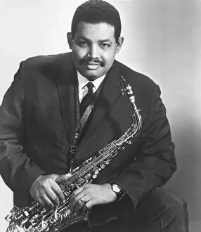 Julian Cannonball Adderley, jazz alto saxophonist of 1950s and 1960s. (CSU_2015_9_1131)