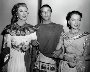 Images Dated 14th December 2005: JULIUS CAESAR, Greer Garson, Marlon Brando, Deborah Kerr, 1953